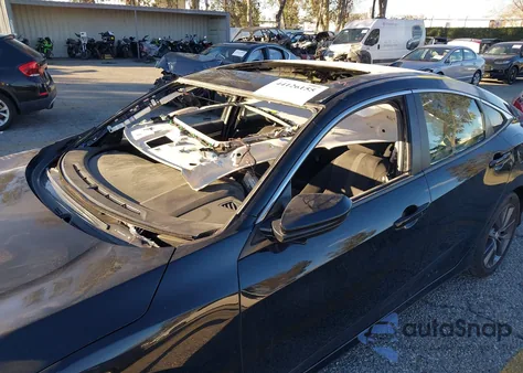 2020 Honda Civic Ex z USA, uszkodzony, nr VIN 19XFC1F31LE220350